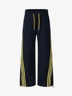 Striped Loose Drape Pants