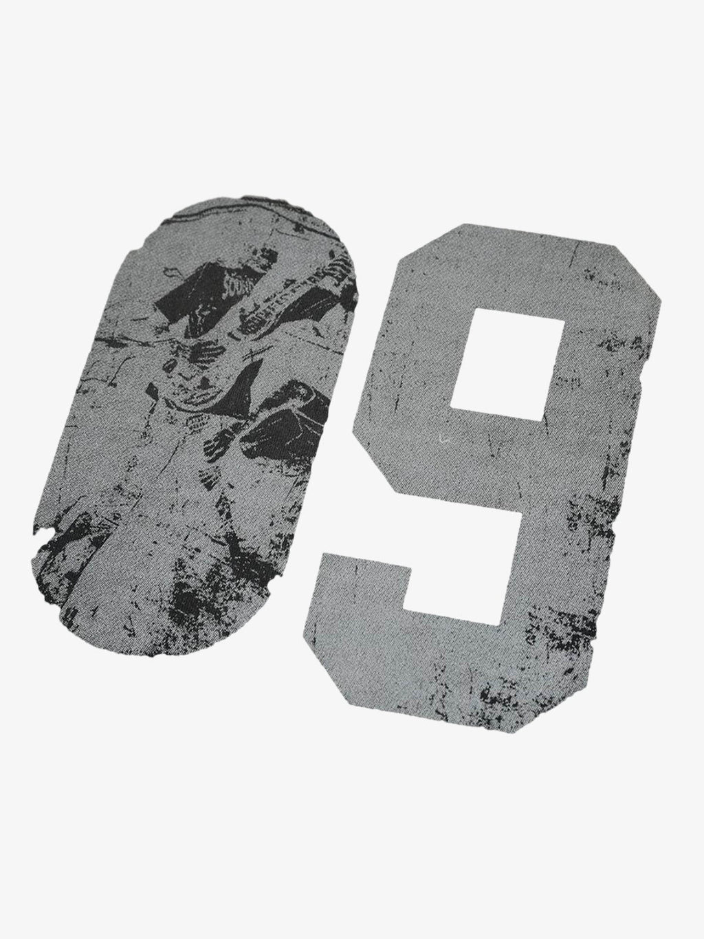 Distressed NO. 09 Long Sleeve T-Shirt