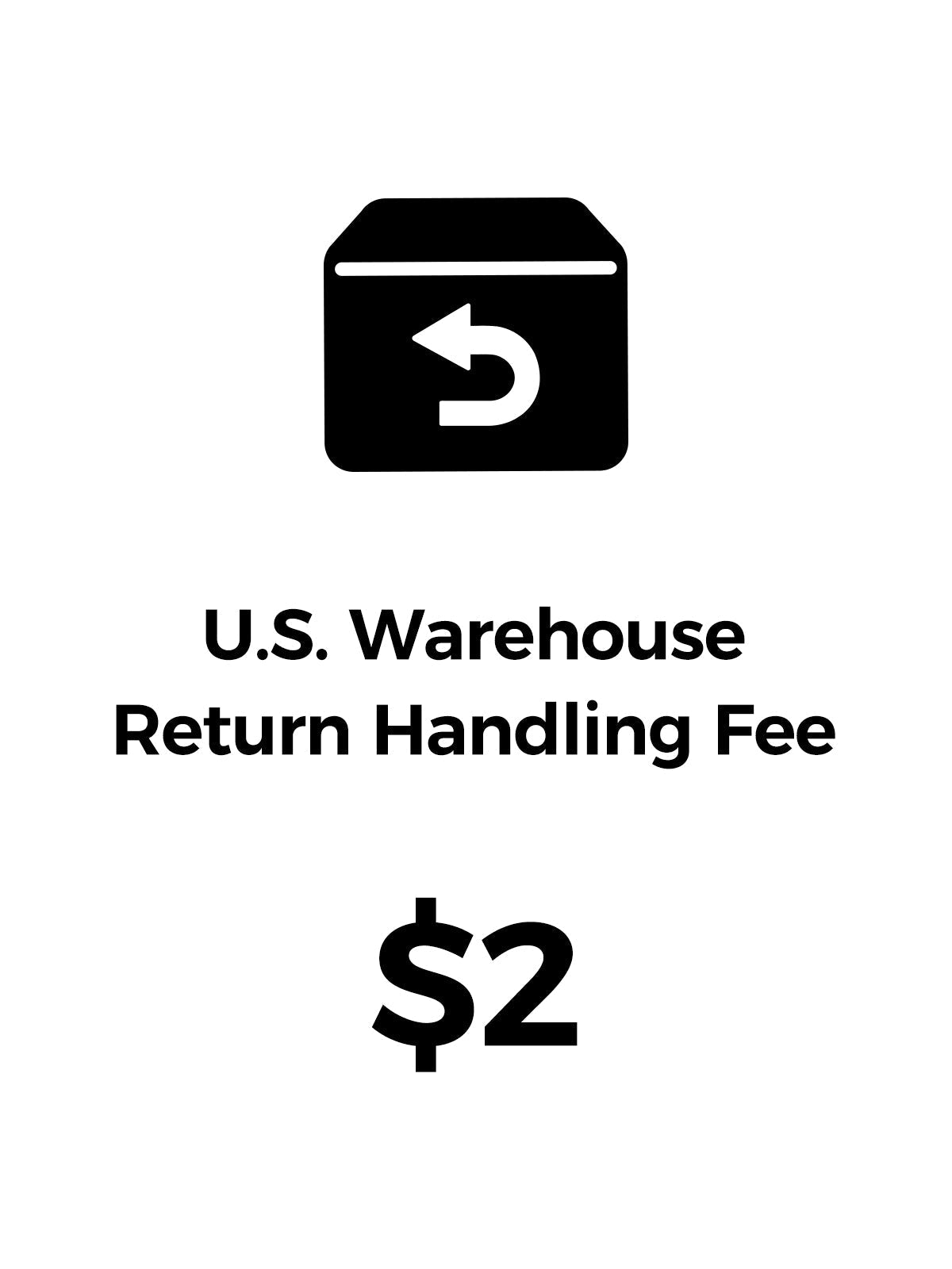 U.S. Warehouse Return Handling Fee