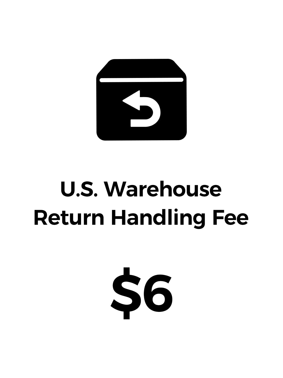 U.S. Warehouse Return Handling Fee