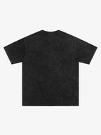 Soccer Ball Lips Graphic T-Shirt