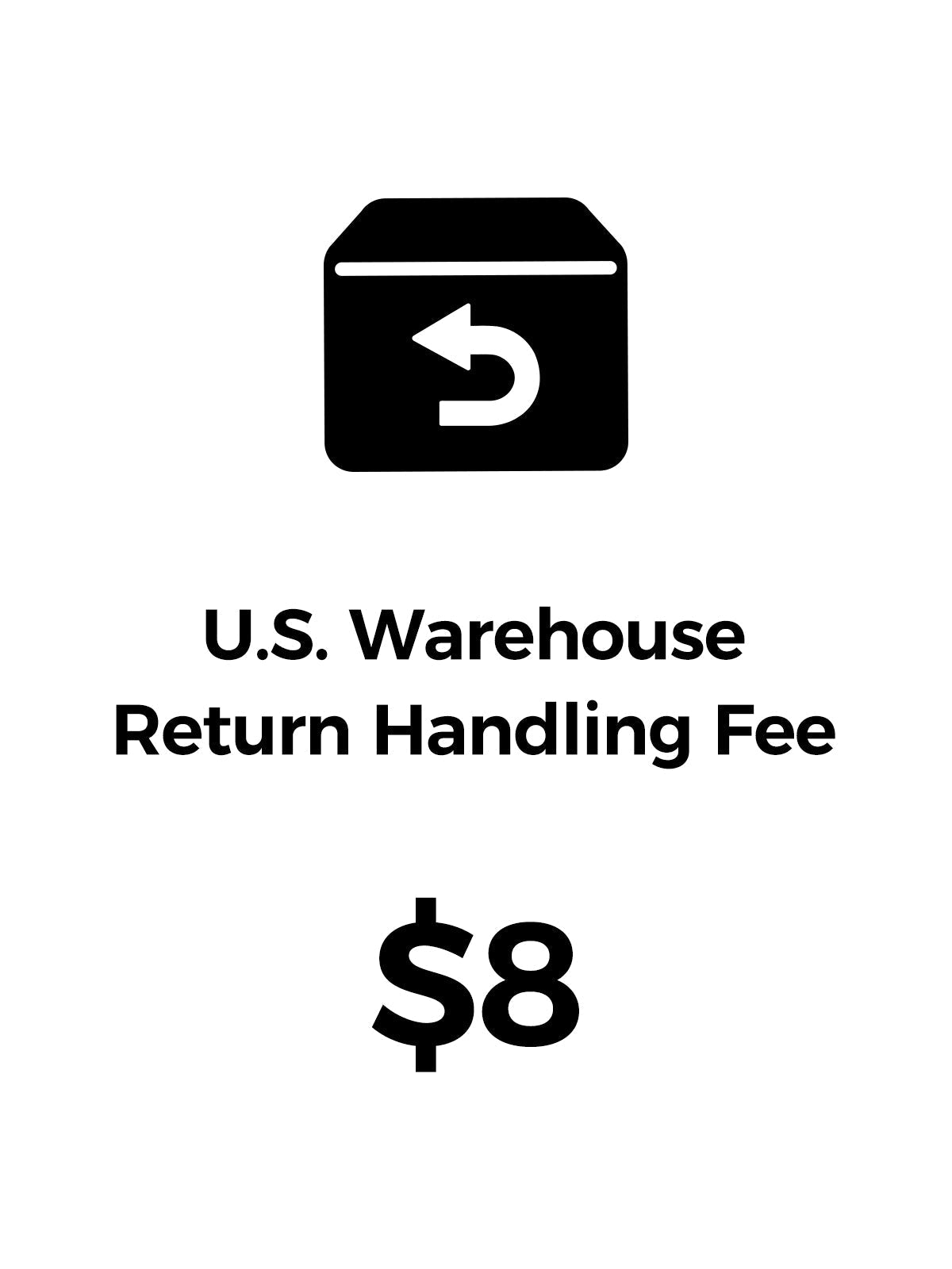 U.S. Warehouse Return Handling Fee