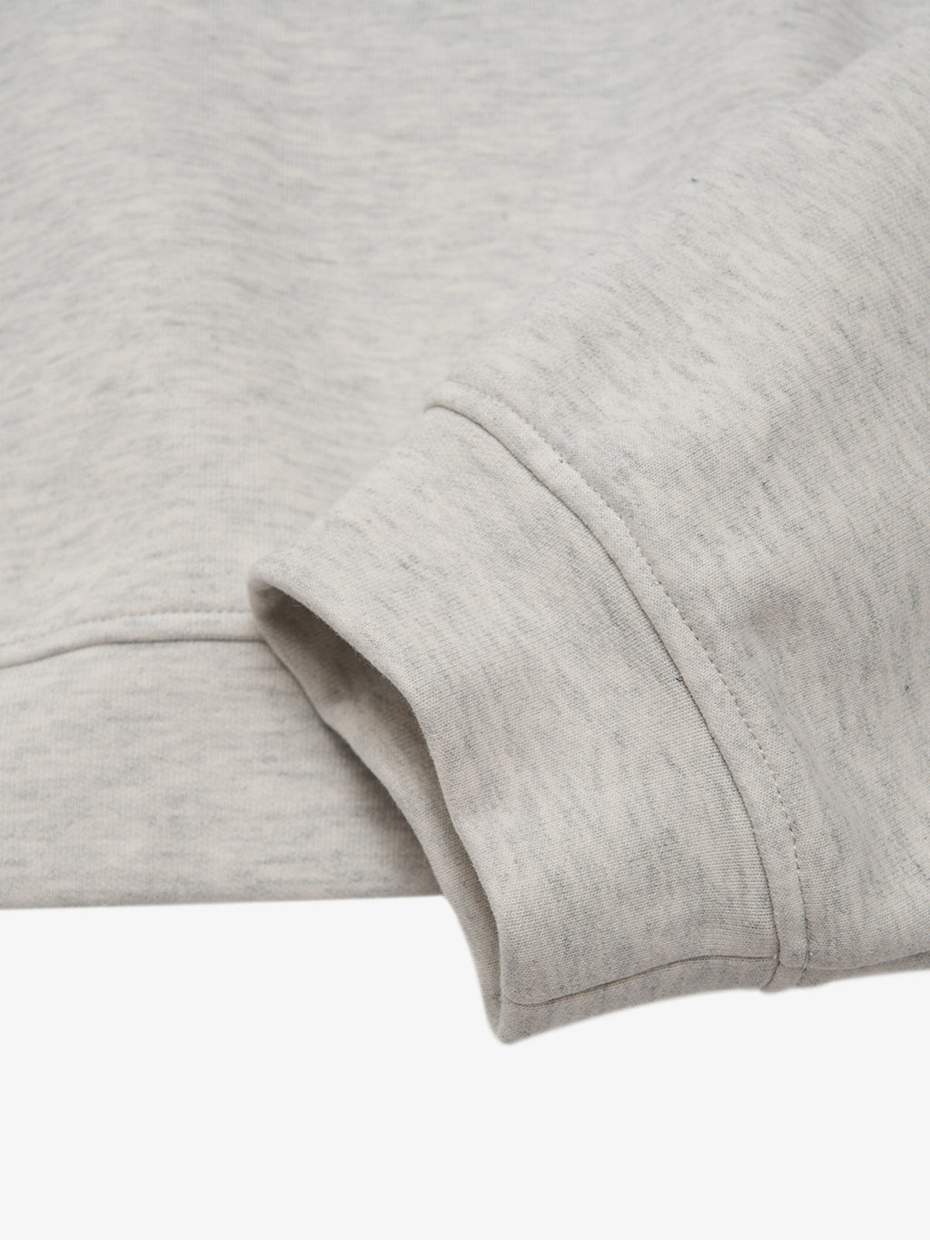 Original Denim Lapel Patchwork Sweatshirt