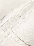 Pleated Back Sleeve Zip Up Jacket