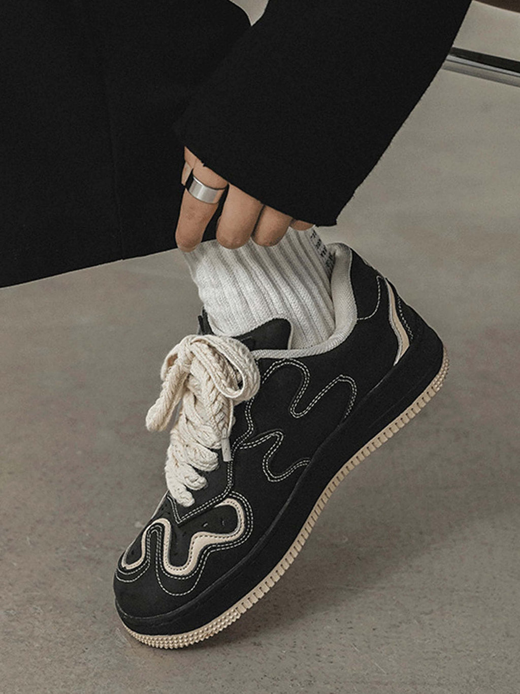 Precipice High Street Skateboard Couple Shoes -1479
