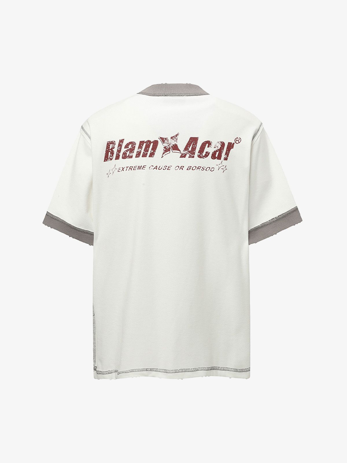 Distressed NO. 28 Jersey T-Shirt - 2442