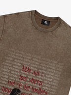 Bold Graphic Slogan T-Shirt